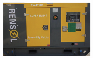 Дизельный генератор Rensol RW 32 HC в кожухе ДизельЭнергоРесурс